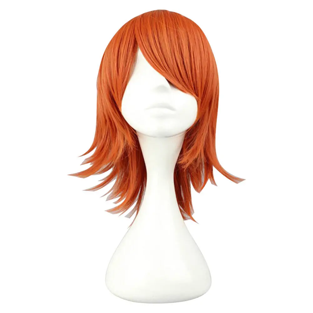 Nami Cosplay Orange  ComicCon Halloween Fancy Women Wig Props Accessories