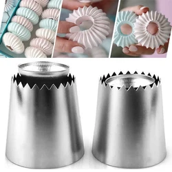 Stainlessl Steel Rose Pastry Nozzles Cake Decorating Tools Flower Icing Piping Nozzle Cream Cookie Cupcake Baking Accessories