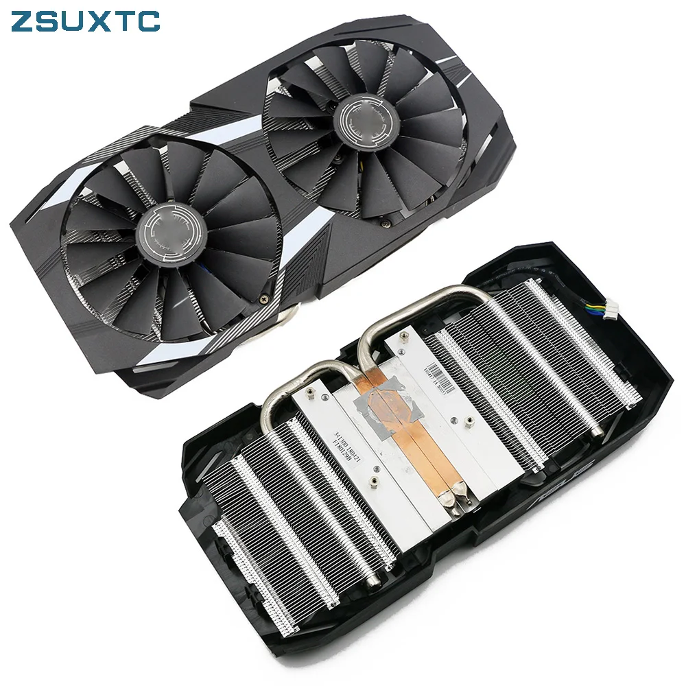 Ventilador para Gaming Video Card Dissipador de Calor Asus Radeon rx 580 Dual oc T129215sm 95 mm Rx580