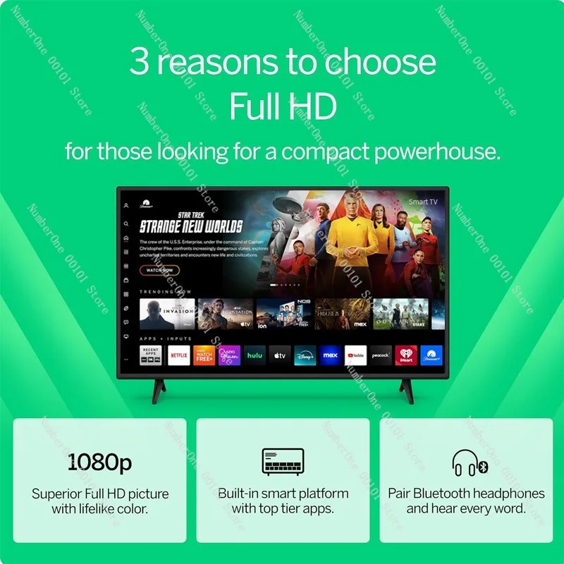 تلفزيون ذكي 55 بوصة 4K، نظام روسي/إنجليزي، تلفزيون LCD للفندق المنزلي #3