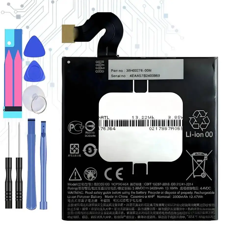 

3800mAh Extended Battery for HTC desire 12 plus 12+ B2Q5W100