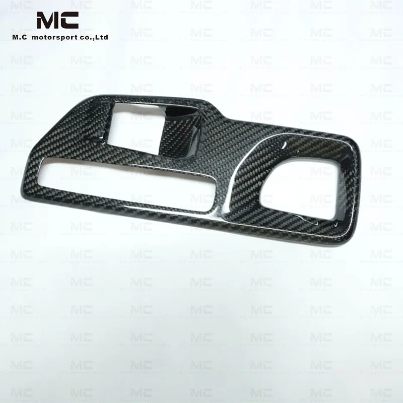 Dry Carbon Car Accessories Gear Shift Panel Cover Trim kit Dry Carbon Interior For Toyota GR SUPRA A90 A91 MK5