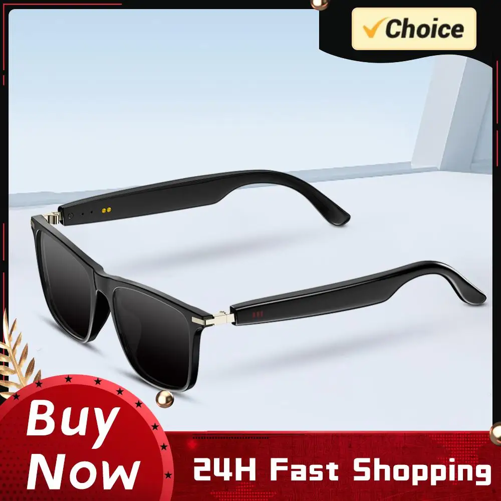 

Audio Glasses with AI Translator Outdoor Sports Headphones Hands-Free Music & Calls Waterproof for Men & Woman