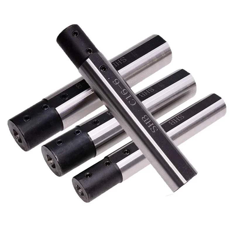 SHB Small diameter inner hole tool sleeve SHB12/16/20/25 Small hole tungsten steel boring tool rod round handle CNC lathe