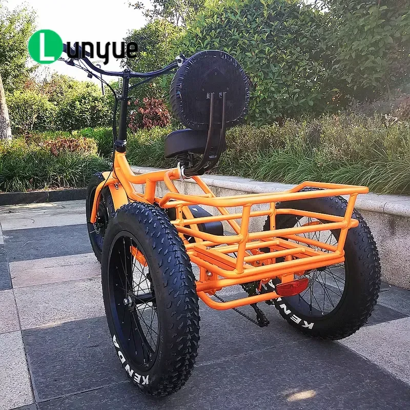 24 Inch Electric Tricycle 3 Wheel E Bike With Pedals Affordable Adult Trike For Daily Commute Shopping Leisure Ride
