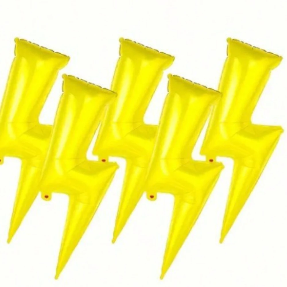 5 قطعة بالون سحابة البرق موضوع حفلة عيد ميلاد الديكور البرق بطل موضوع المشهد الزينة #1