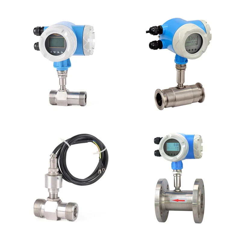 

High accuracy fuel flow meter smart water Flow meter ningbo kio flow instruments Turbine Flowmeter