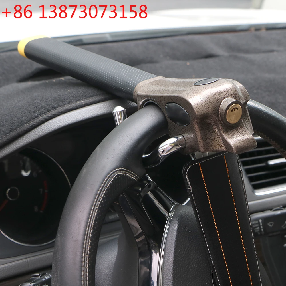 

Automobile Steering Lock Car Accessories Foldable Car Steering Wheel Anti-Theft Lock Protection T-Locks Security Car Locks
