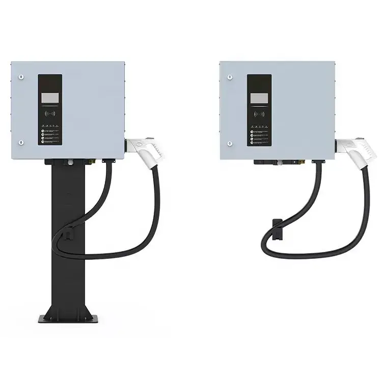 New Energy Vehicle Parts & Accessories Dc Fast EV Commercial Charge Oem 20kw 30Kw Wallmounted Ev Charging Stations China