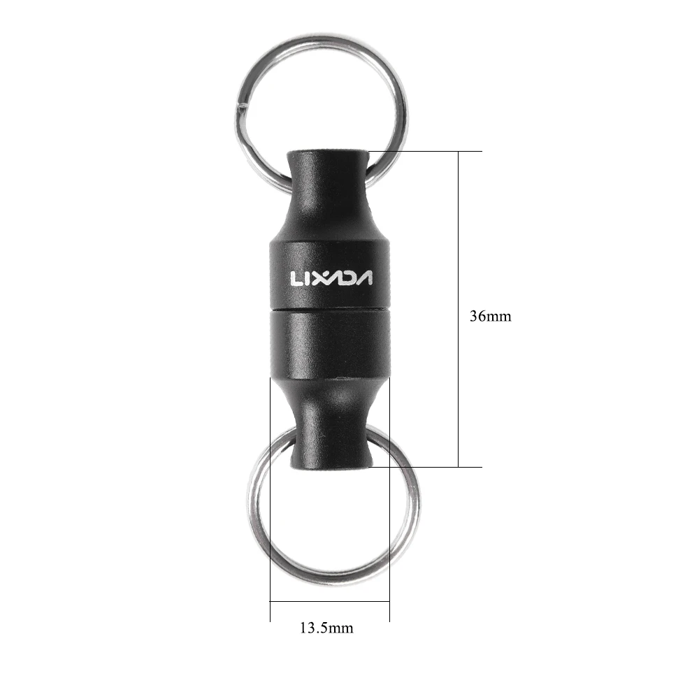 Lixada Fly Fishing Magnetic Net Release Holder Keeper Magnet Clip Landing Net Connector