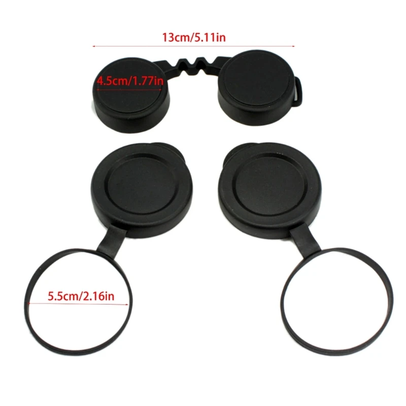 Capas oculares silicona 1set para telescopios o accesorios a prueba polvo binoculares kxre