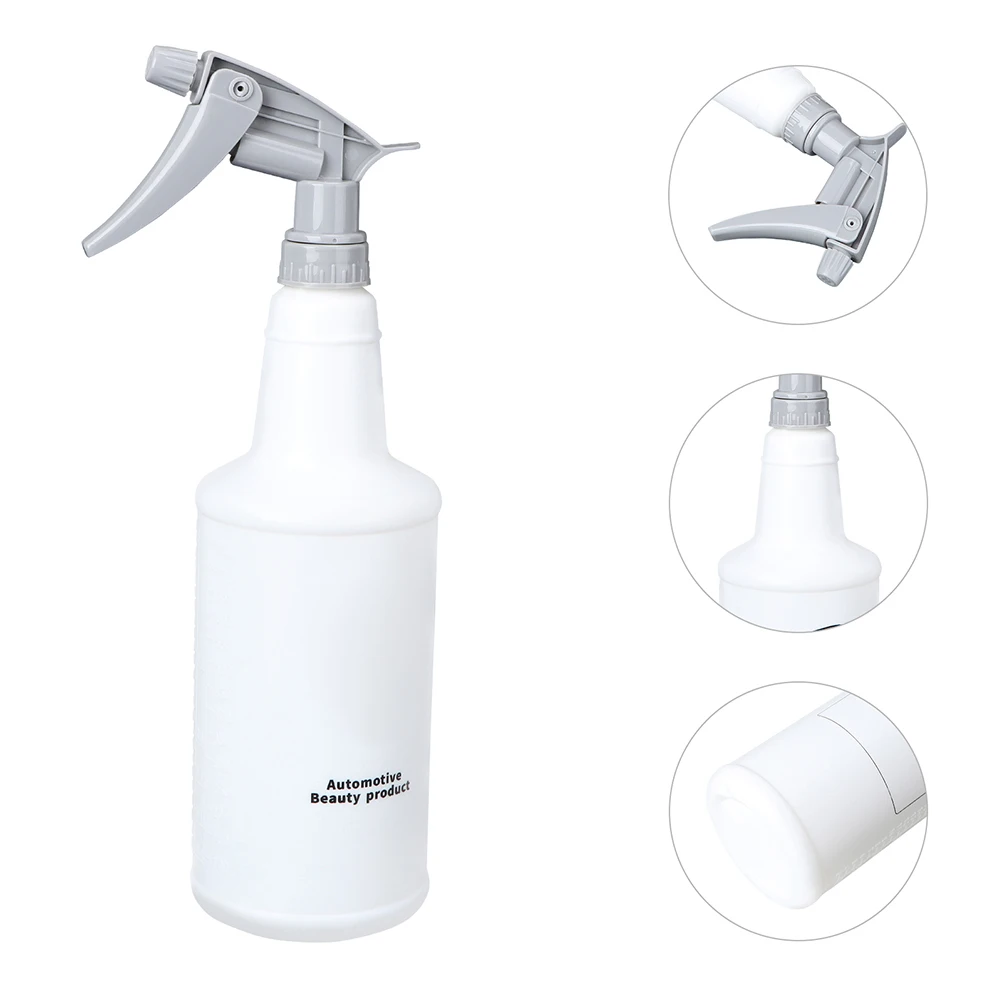 

2 pcs Plastic Sprayer Misting Bottle Cylindrical Fine Car Cleaning Bottles Leak Proof Mist Sprayers Empty Bottle Acid Alkali