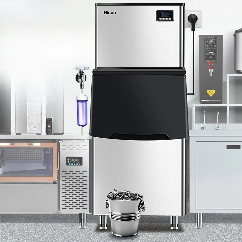 Separate unit Ice Maker large milk tea restaurant hotel-specific Ice Maker version Commercial Furniture Eismaschine ZYZBJ60