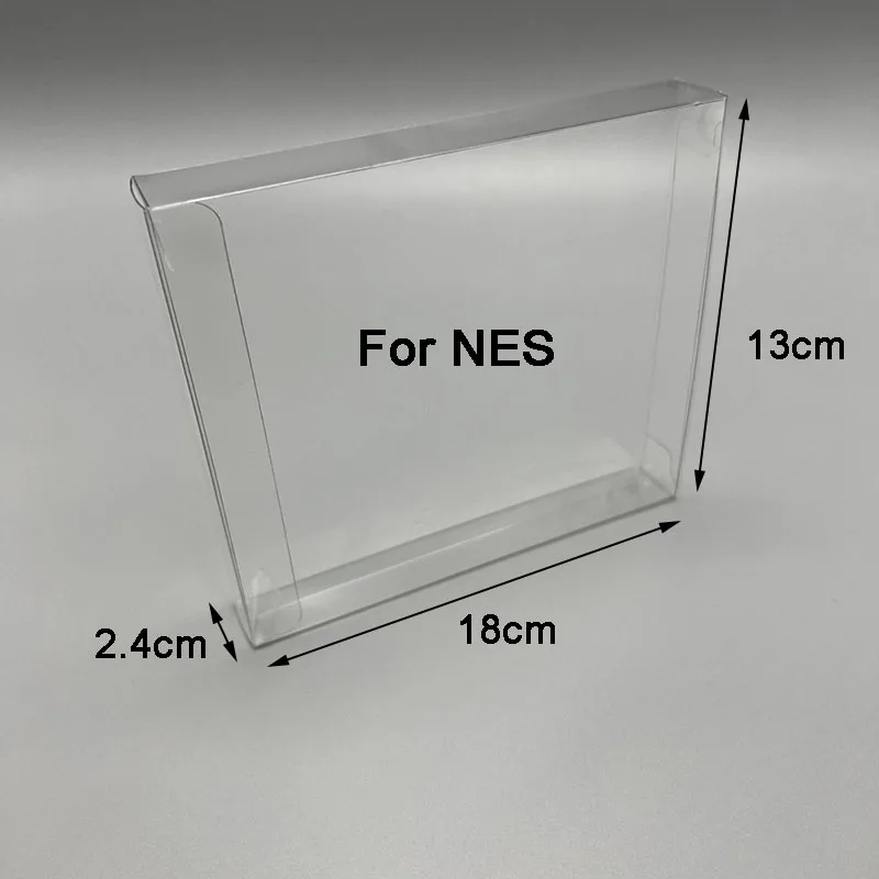 YuXi 1 шт., прозрачный игровой картридж, чехол CIB Games, пластиковый защитный чехол для домашних животных для N64 NES SNES для GB GBA GBC NGPC Switch