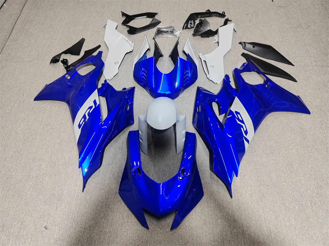 Motorcycle Fairing Kit fits to Yamaha YZF-R6 17 18 19 2021 YZF600 2017 2018 2019 2020 2021 Fairing Blue gray motorcycle housing