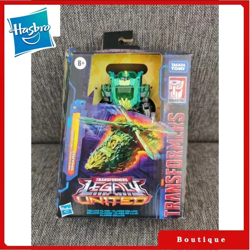 

In stock Hasbro Transformers toysLegacy United Deluxe Class Infernac Universe Shard Cybertron Autobots Action Figures