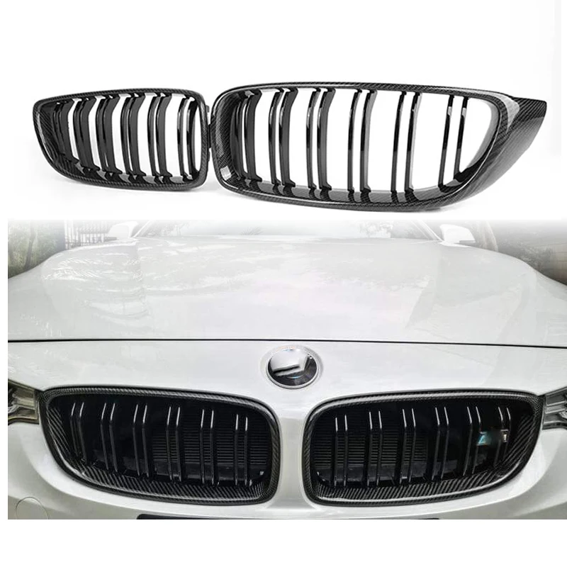 

Car Front Grill Fiber Grille Body Kit For 4series F32 F33 F36 F80 F82 F83 2014+