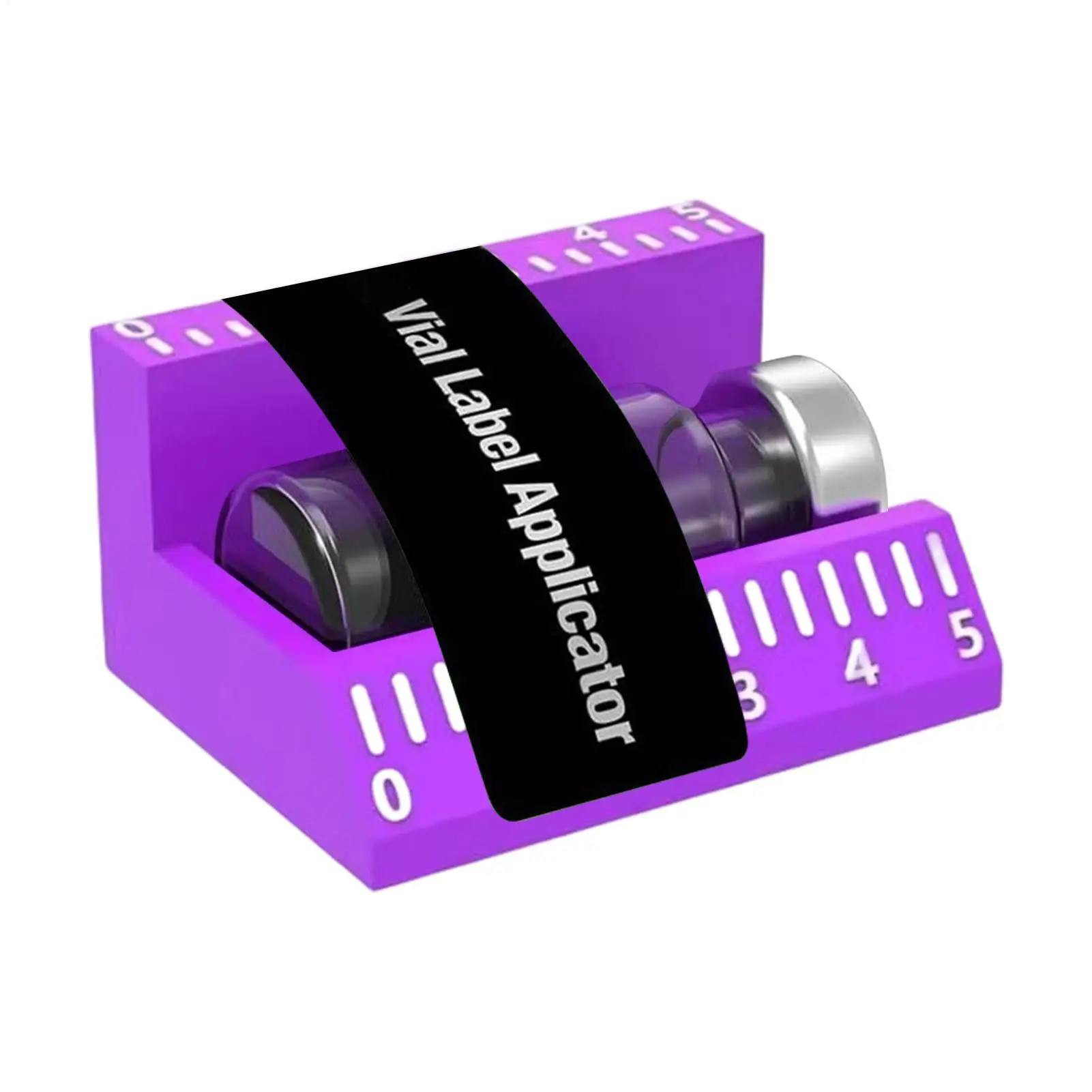 3/10ml Vial Label Applicator Easy Alignment Time-Saving Sticker Alignment Tool Precise Application Reusable Labeling Tools