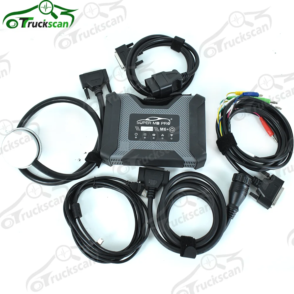 SUPER MB M6+PRO DoIP  for bw for benz Car Truck Auto diagnostic tool DTS Monaco&Vediamo DAS XENTRY WIS EPC diagnostic tool