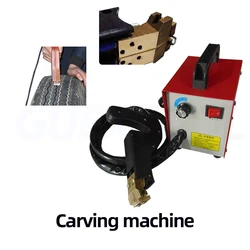 220V Pulse Type Tire Slotting Machine Tire Rubber Engraving Truck Car Rubber Tire Slotting Electric Rubber Cutting Sculpture