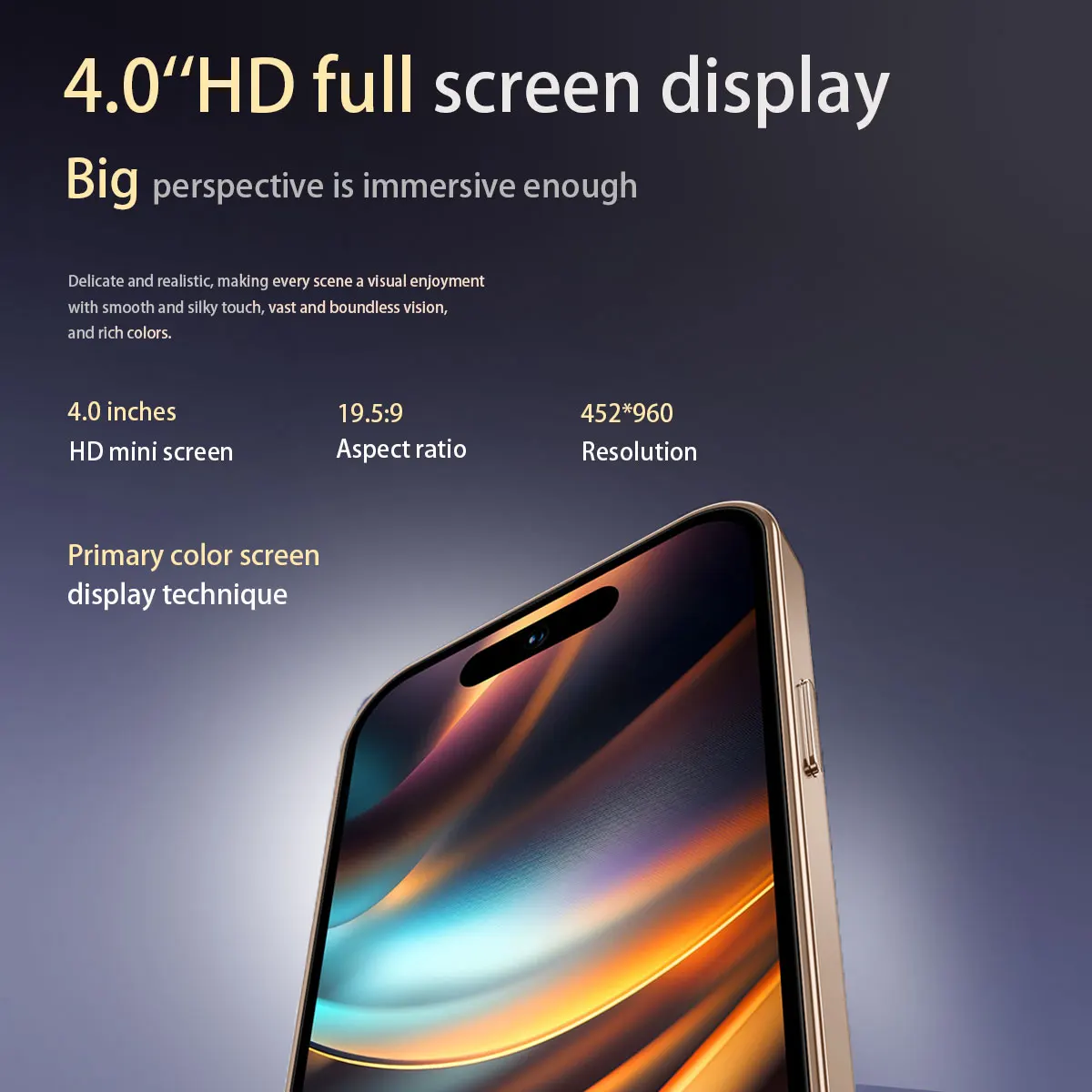 2025 جديد ONEMYTH M17 Pro 4G هاتف ذكي صغير أسود - شاشة صغيرة 4.0 بوصة هاتف أندرويد 12، 2 + 16 جيجابايت / 3 + 64 جيجابايت، هاتف محمول
