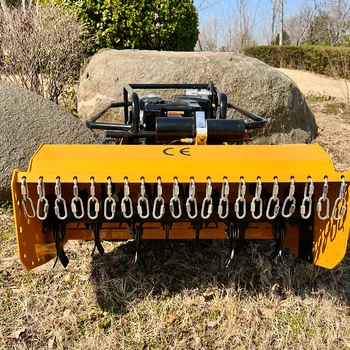 เครื่องตัดหญ้า Flail แบบจีนสั่งทําพิเศษรีโมทคอนโทรลอัจฉริยะส...