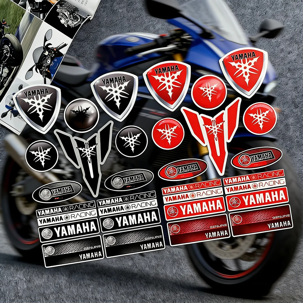 

Motorcycle Modification Stickers High Quality Reflective for Yamaha Waterproof Vinyl Decals for Cars Bicycles Helmets