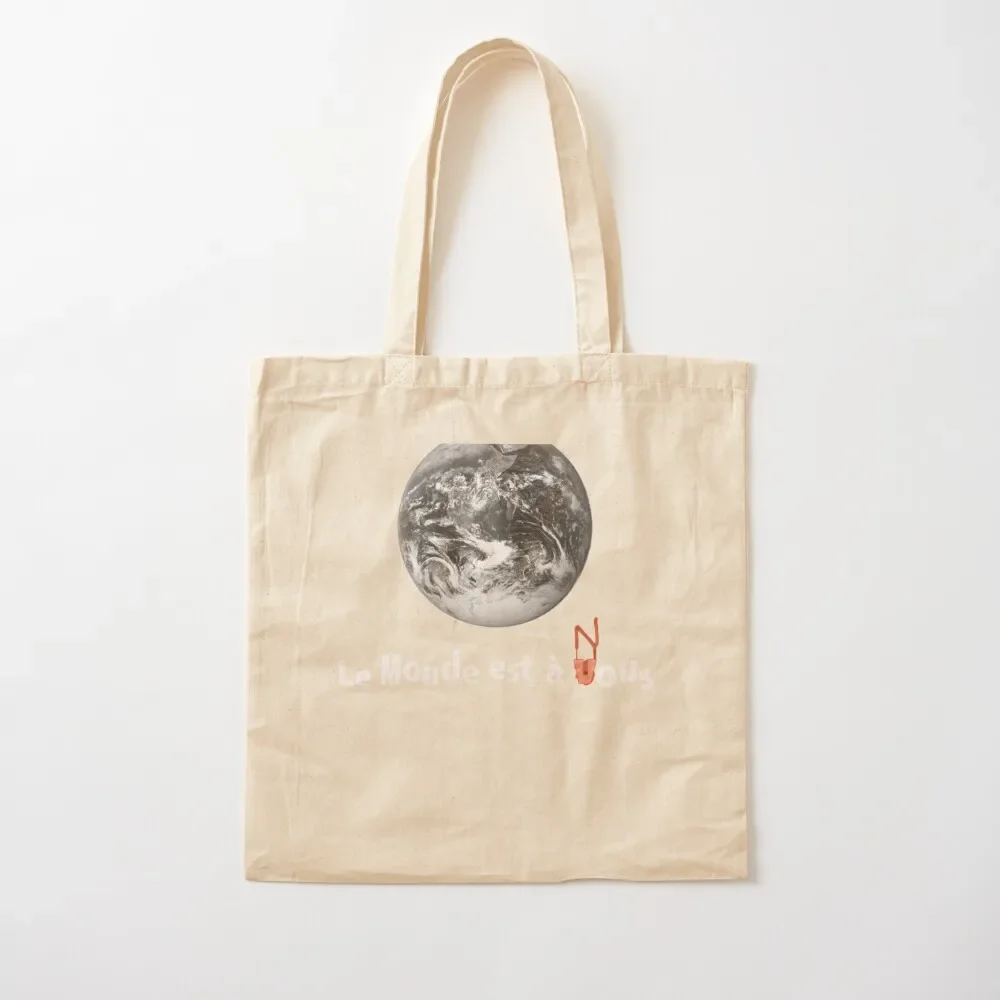 Le Monde Est A Nous (La Haine) Essential T-Shirt Tote Bag Custom bag shopping bag logo eco folding