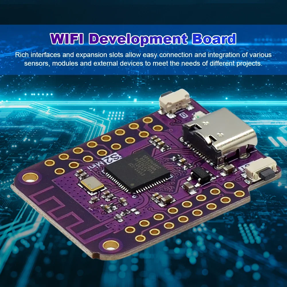 Immagine 3: 1/5/10PC ESP32 S2 Mini D1 Mini Board basato ESP32-S2FN4R2 4MB FLASH 2MB PSRAM Mini micropyone per schede IOT WIFI Arduino V1.0.0