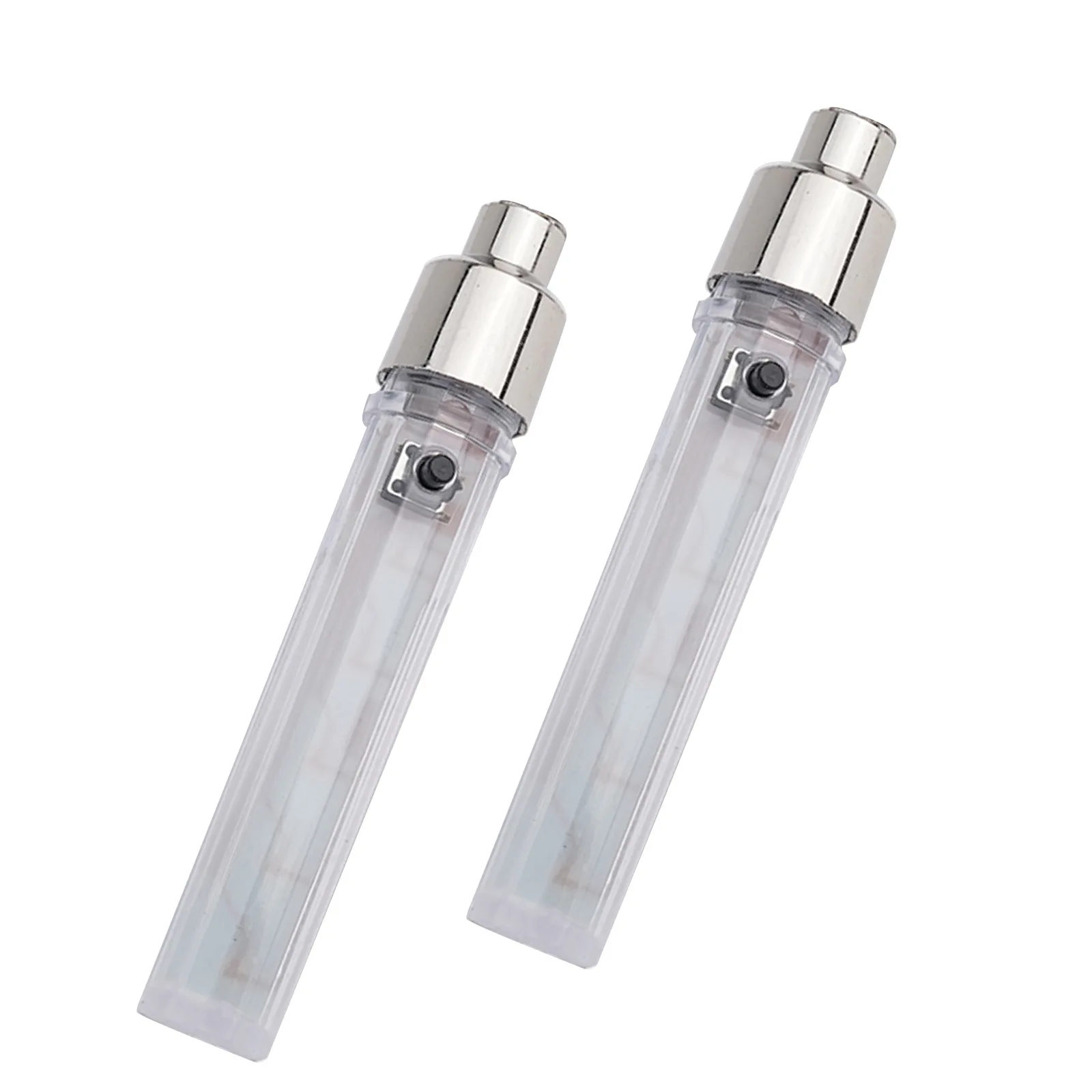 Valve Cap Light LED Wheel Light 2.95*0.55 Inch/7.5*1.4cm 32 Modes 5 Led AG10 Powered Flash Light Batteries Included