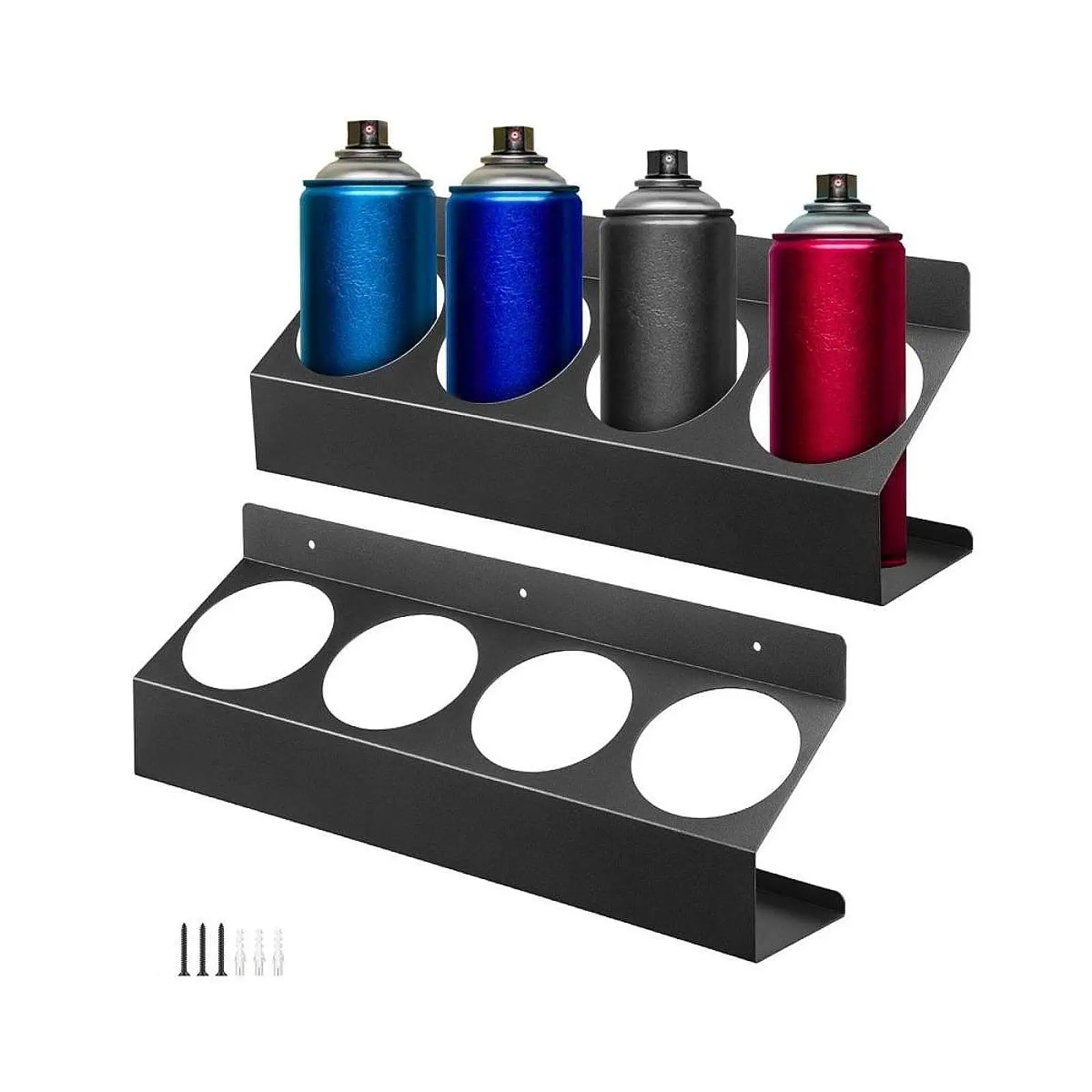 Spray Can Holder Wall Mounted Aerosol Can Holder for Home Trailer Shop