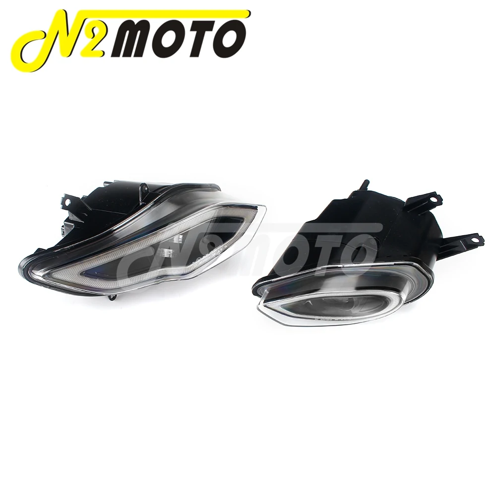 12V LED Headlight DRL High Low Beam Assembly Kit W/ E4 Mark Waterproof Lighting Motorcycle Headlamp For BMW S1000RR 2015-2018