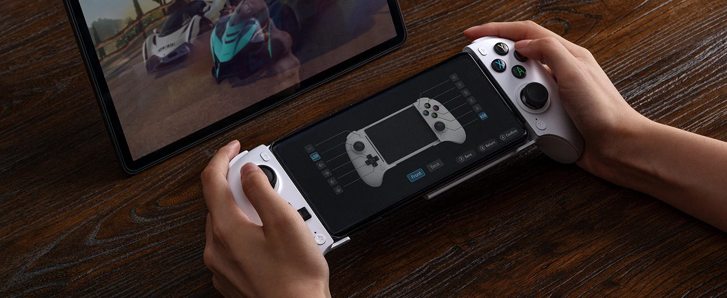 8Bitdo Ultimate Wireless Mobile Gaming Controller für Android mit Hall-Effekt-Triggern und Joysticks, Spielzubehör – Detail 8