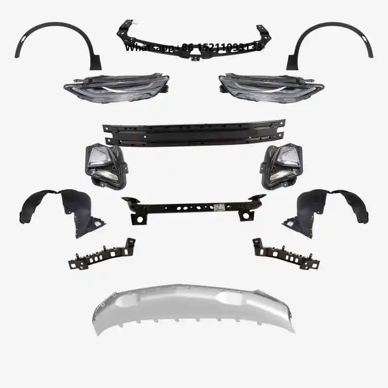 Front Bumper Grille Hood Upgrade Bodykit for Chevrolet Blazer 2019-2022 Tuning Other Body Part Trunk Accessories Car Body Kit
