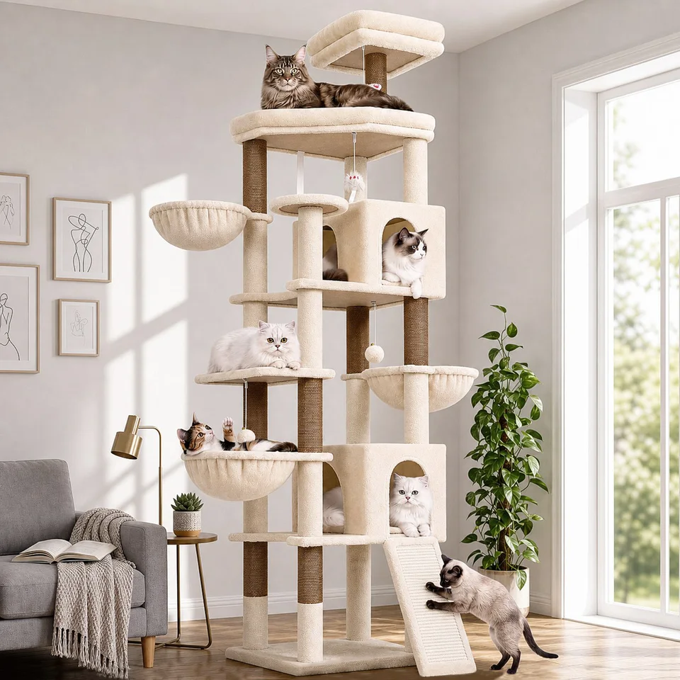 Extra Large Cat Tree Tower for Large Cats