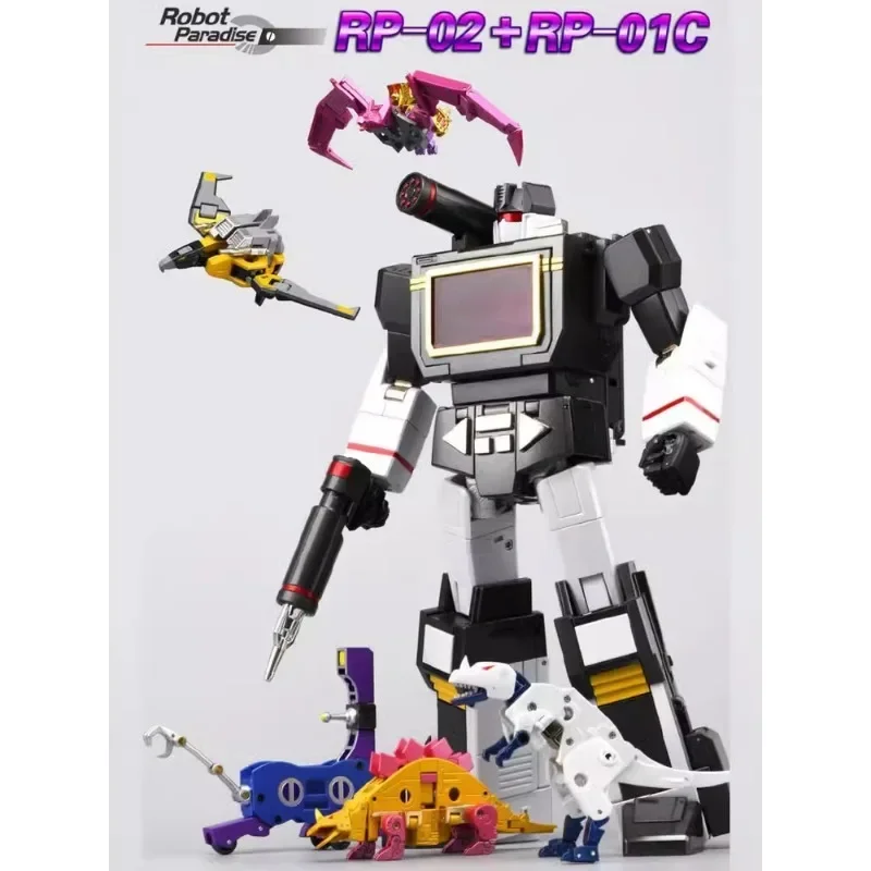 FansToys-Robot Parade FT RP02, RP-01C de Blaster acústico, cinta magnética, grabadora negra, pájaro, espada, dragón, murciélago, espíritu, figura de acción