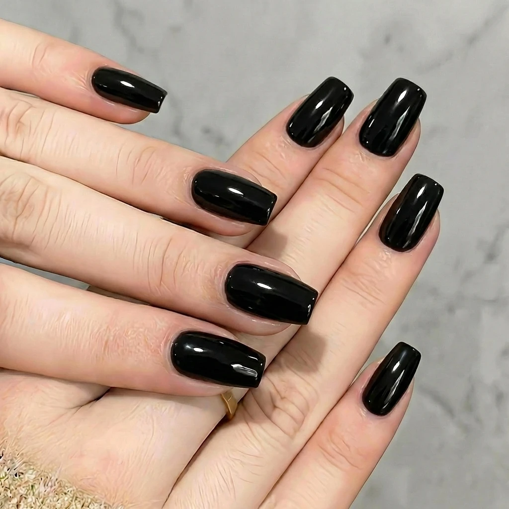2Pcs Black White Nail Gel Polish Set 15Ml Semi Permanent Soak Off UV LED Varnish Manicure Tools Design DIY Manicure Lacquer