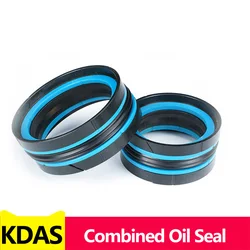 Combined Oil Seal KDAS Five-Piece Combination DAS20/22/25/28/30/32/35 For Injection Molding Machine Hydraulic Cylinder Piston