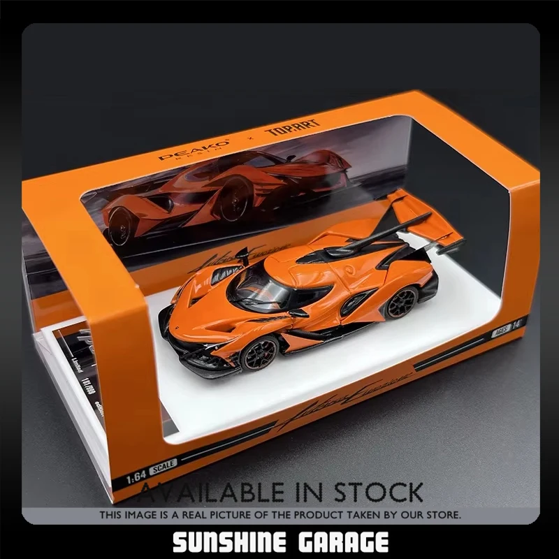 

TPC PEAKO в наличии 1:64 Apollo IE оранжевая полоска литая под давлением модель диорамы миниатюрные игрушки Carros