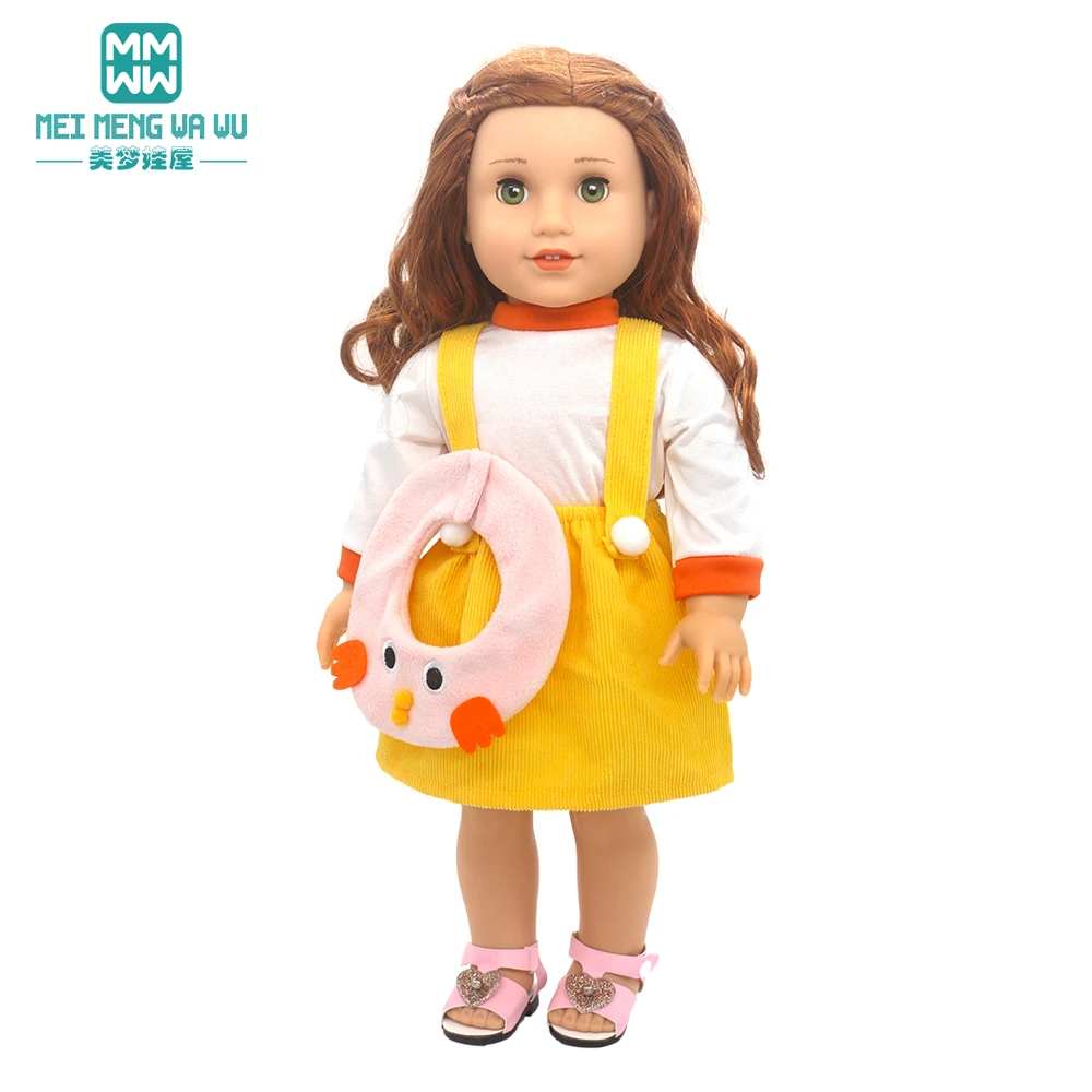Clothes for Dolls Fits 43CM Toys New Born Doll American doll Accessories Fashion Jackets, jeans, shoes