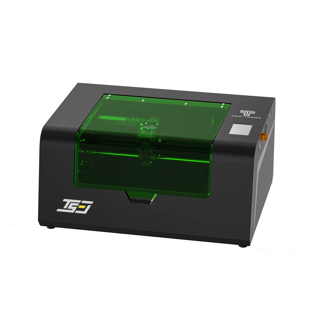 Máquina de grabado láser Twotrees TS3 80W con sistema de purificación de circulación interna de humo Control fuera de línea de aplicación Wifi