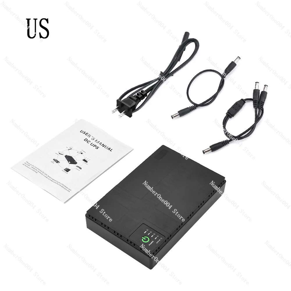 

Applicable to Router 5V9V12V Light Cat Backup Mobile Uninterruptible Backup Power Supply MINI Mobile Phone DC UPS Power Supply