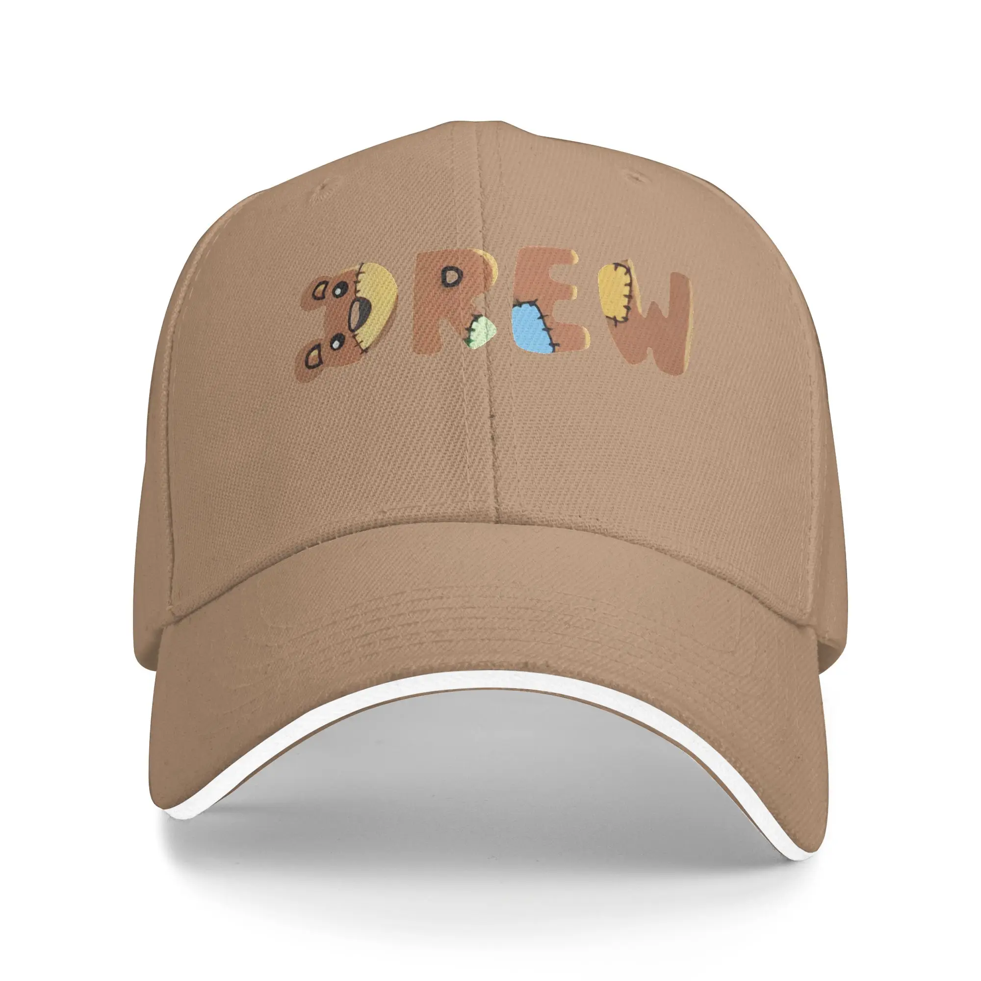 Hot Sale Ins Justin Bieber Da Ve Nha Baseball Cap  Hiphop Summer Hat  Amusement Park Summer Hat