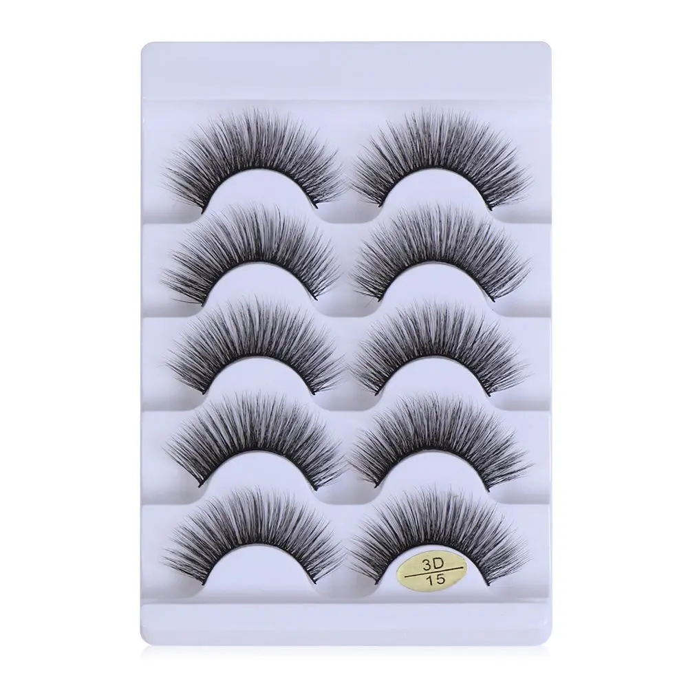 女性のファッションマルチスタイルウィスピーフレアふわふわ多層アイラッシュエクステンションつけまつげ3Dフェイクミンクヘアクロスオーバー