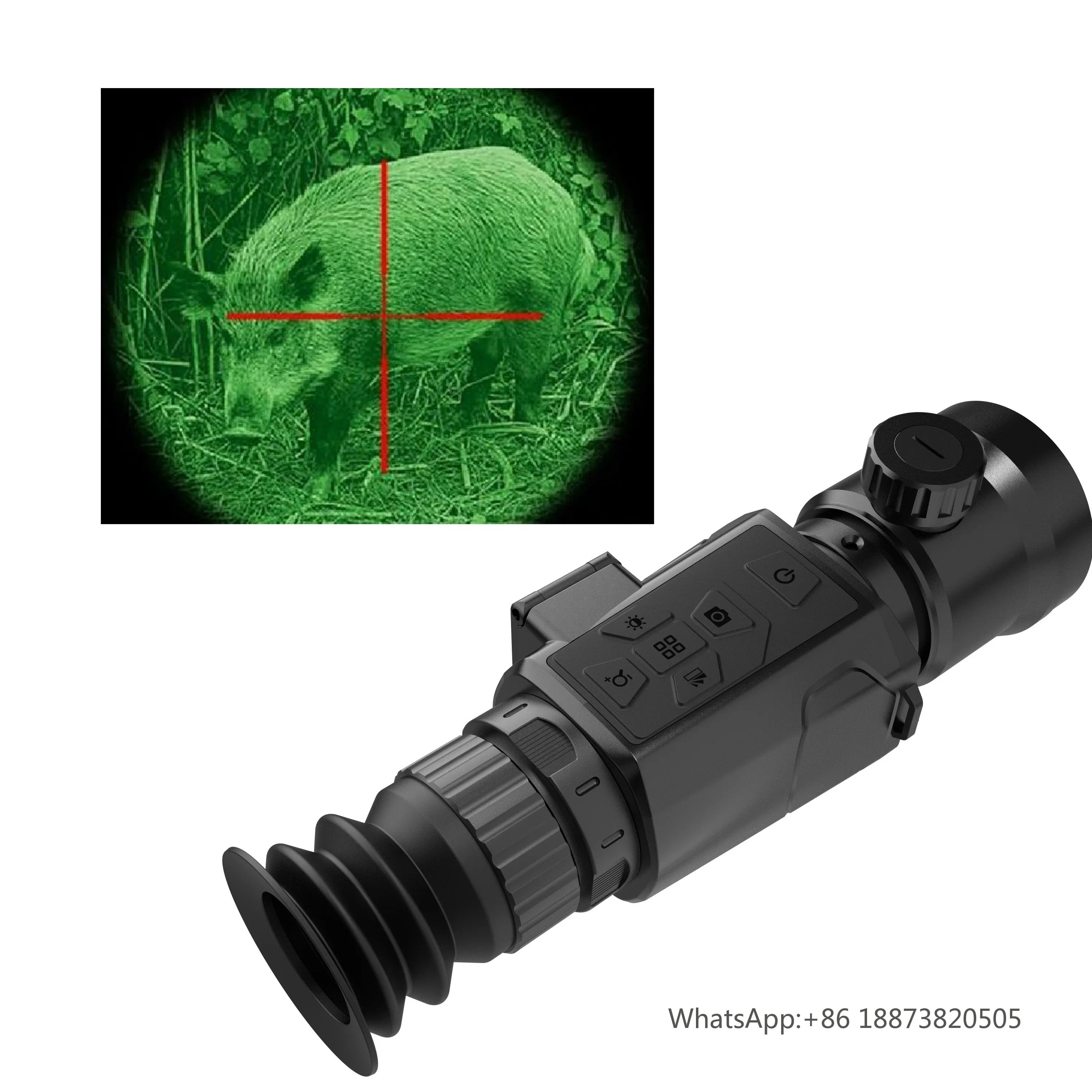 

HTI C18/19 384x288 Night Vision Long Range Hunting Thermo Scope Thermal Imaging 54mm thermal imaging infrared monocular