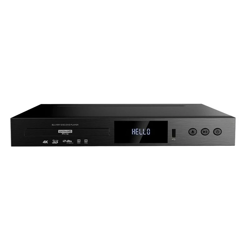 G5300 4KUHD Blu Ray Player DVD/VCD/CD Player All Region Support Dolby Vision Dolby Panoramic Sound USB Play Hard Drive Play