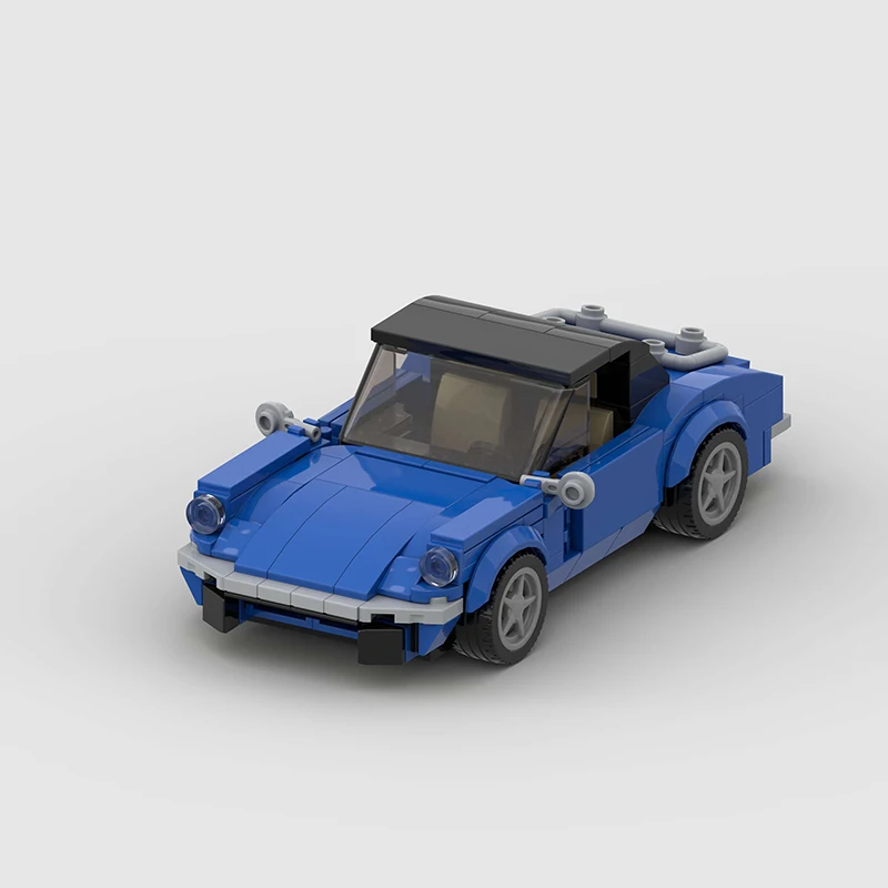 MOC Classic Assembly Car Model Set – DIY-Rennwagen-Sammlung für Erwachsene, kreative Geburtstags- und Weihnachtsgeschenke
