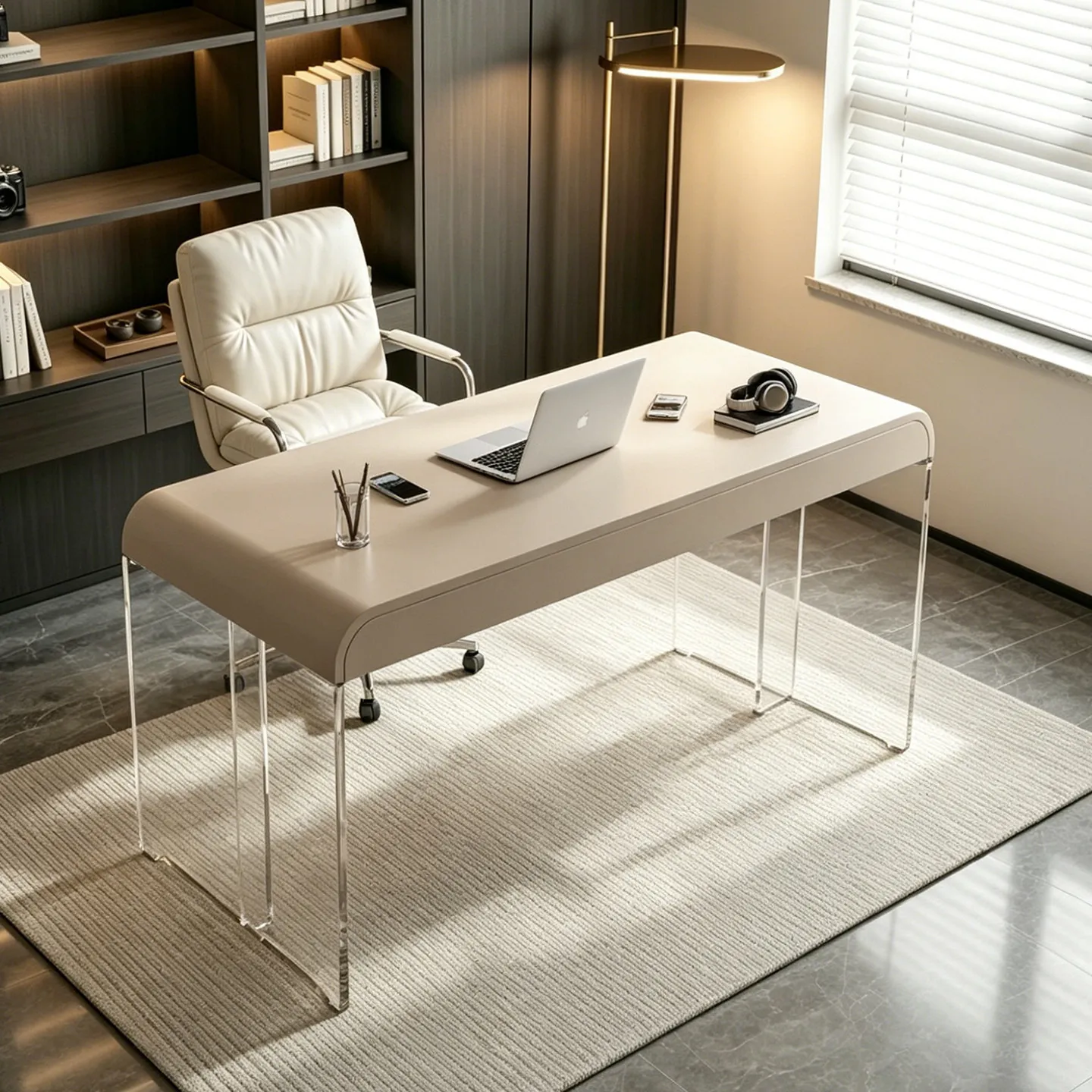 Conference Minimalist Office Desk Reception Designer Individual Nordic Luxury Office Desk Reception Tavolino Salon Furniture