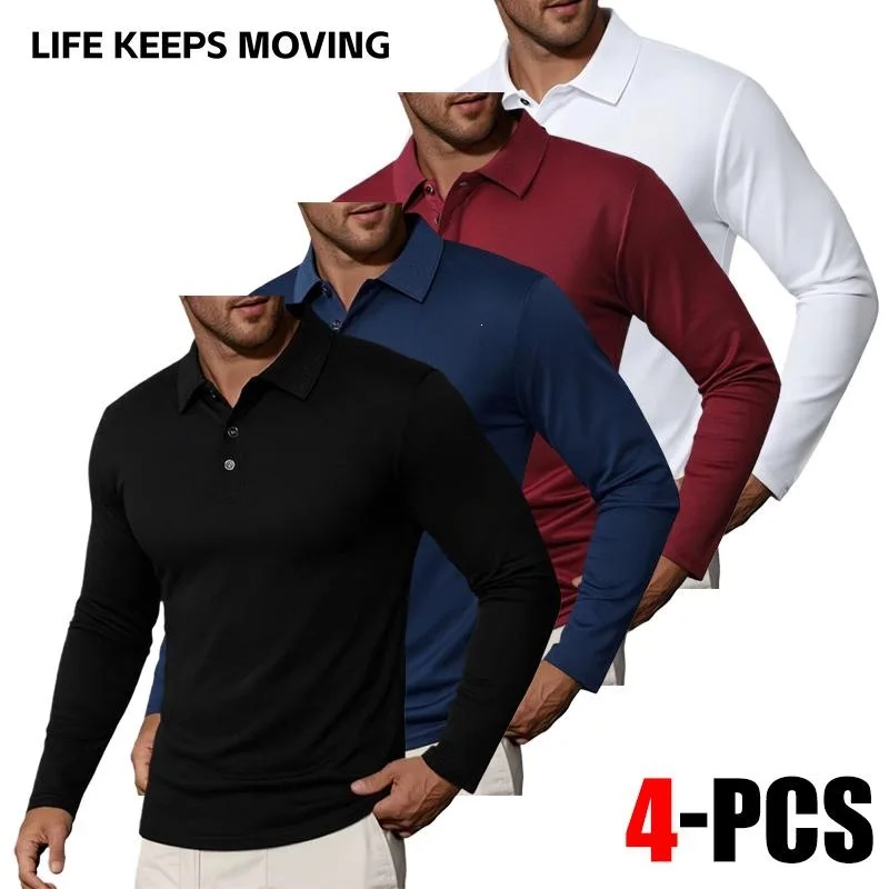 Men's Long Sleeve  Shirt Color Block Embroidered Stripe Pattern Thin Polyester Fiber Summer Fashion Casual Wear