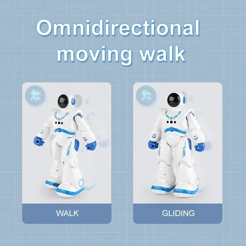 

Intelligent Programming Robot: Remote Control with Gesture/Touch Induction, Dancing Space Toy for Kids Gift.